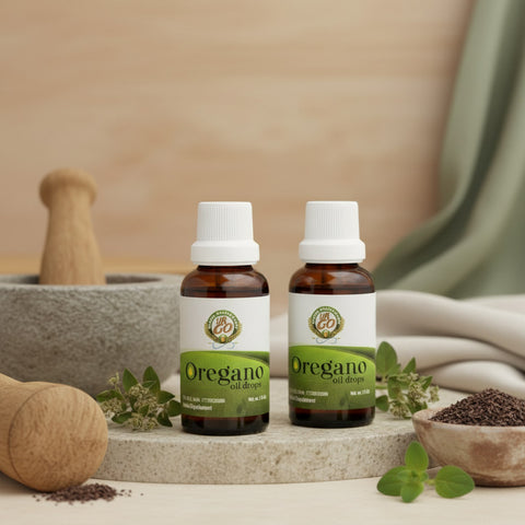 2 Goteros de Aceite de Orégano Líquido | OreganicUSA