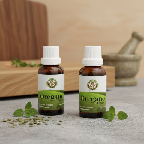 2 Goteros de Aceite de Orégano Líquido | OreganicUSA