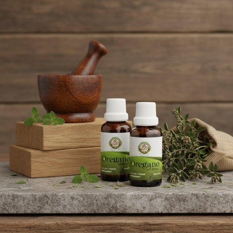2 Goteros de Aceite de Orégano Líquido | OreganicUSA