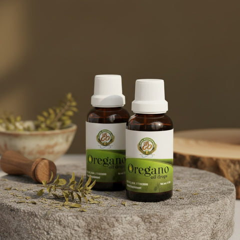 2 Goteros de Aceite de Orégano Líquido | OreganicUSA