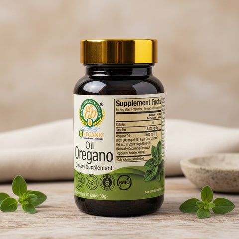 Cápsulas de Aceite de Orégano | OreganicUSA