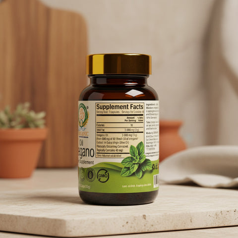 Cápsulas de Aceite de Orégano | OreganicUSA